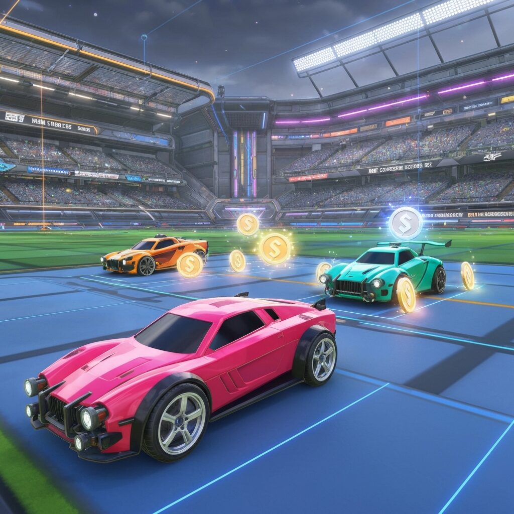 Earn Free Rocket League Coins and Cars Safely & Legitimately